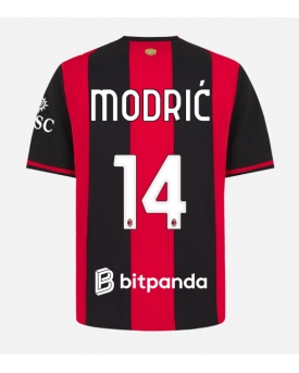 Billige Fotballdrakt AC Milan Luka Modric #14 Replika Hjemmedrakt 2026-27 Kortermet Billige Fotballdrakt AC Milan Luka Modric #14 Replika Hjemmedrakt 2026-27 Kortermet
